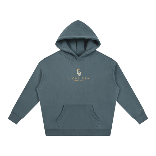 Crowned Gothic LD Oversized Fleece Hoodie