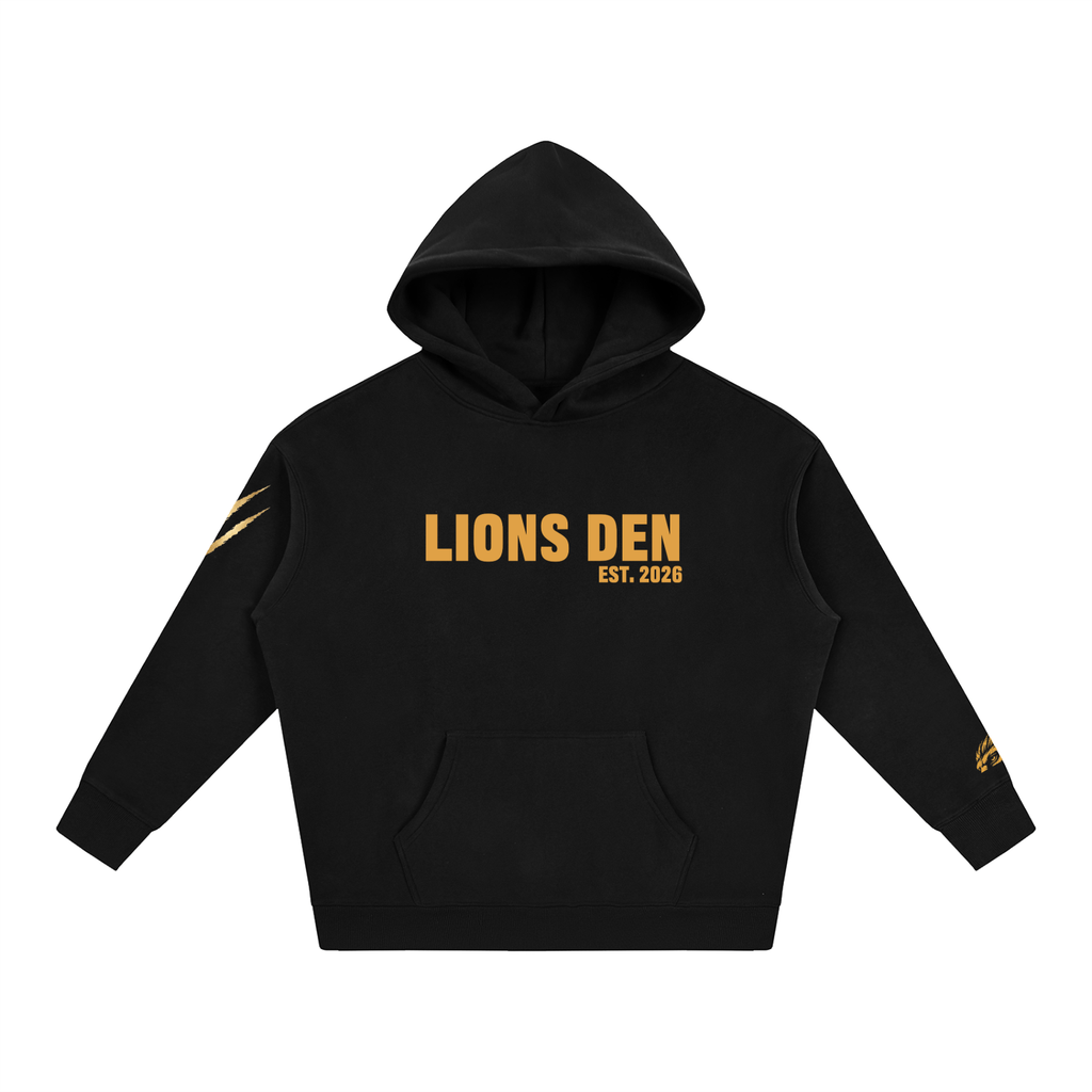 Crowned Lion Collegiate Oversized Fleece Hoodie