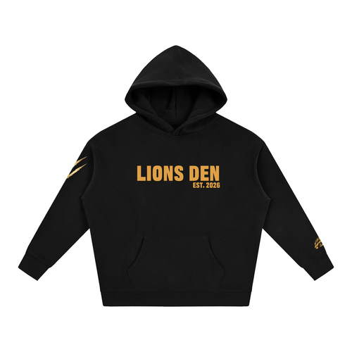 Crowned Lion Collegiate Oversized Fleece Hoodie
