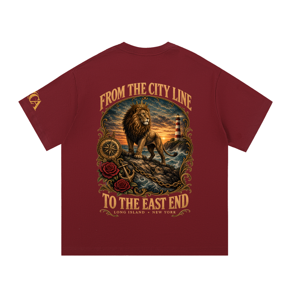 From the City Line to the East End Oversized Tee