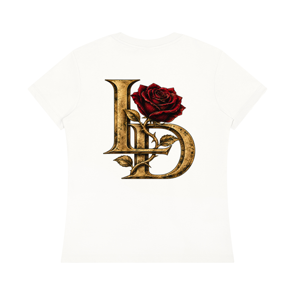 LD Rose Women’s Regular-Fit Crewneck Tee