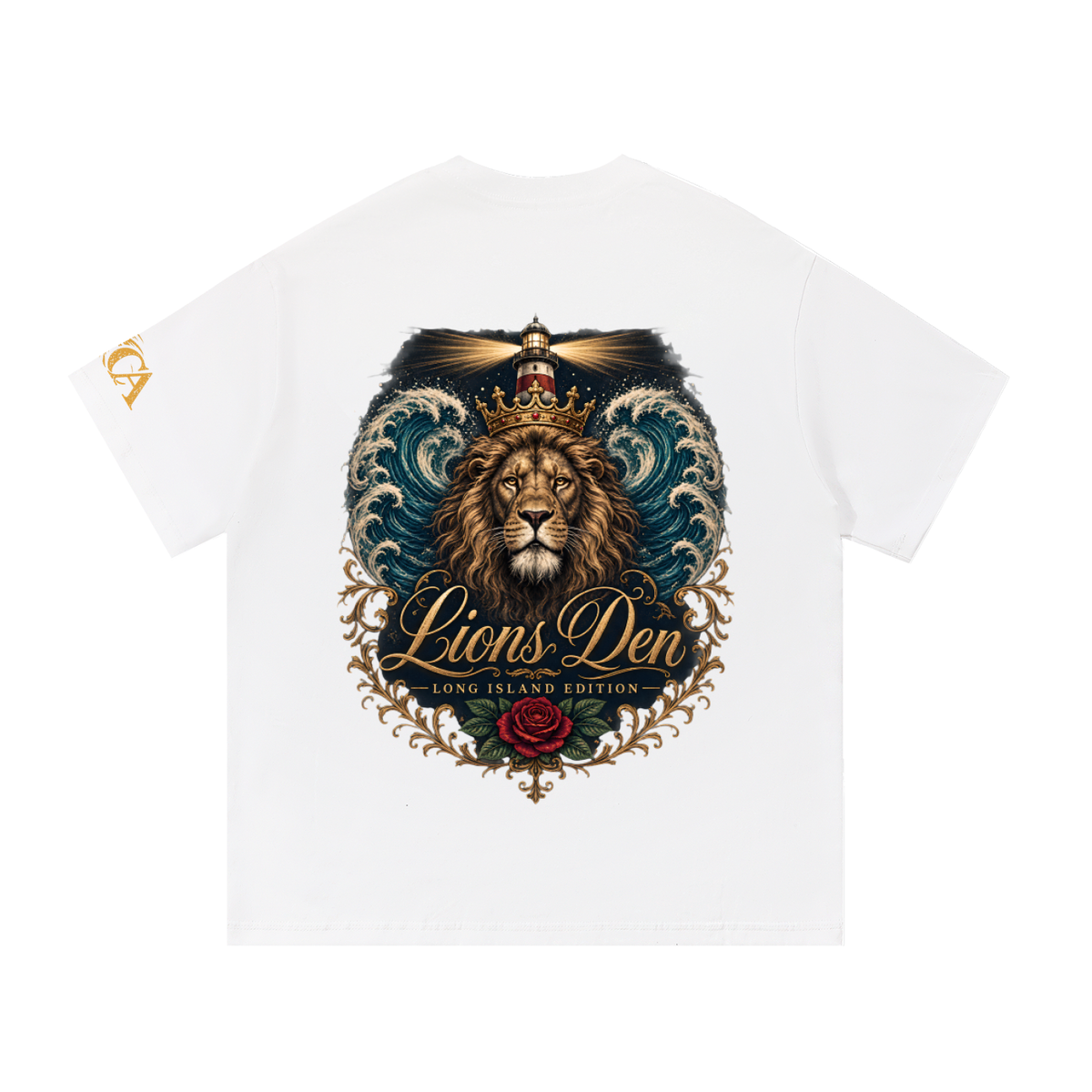 Royal Sunburst Crest Essential Cotton Tee