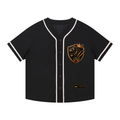 Contrast Piped Button-Up Jersey