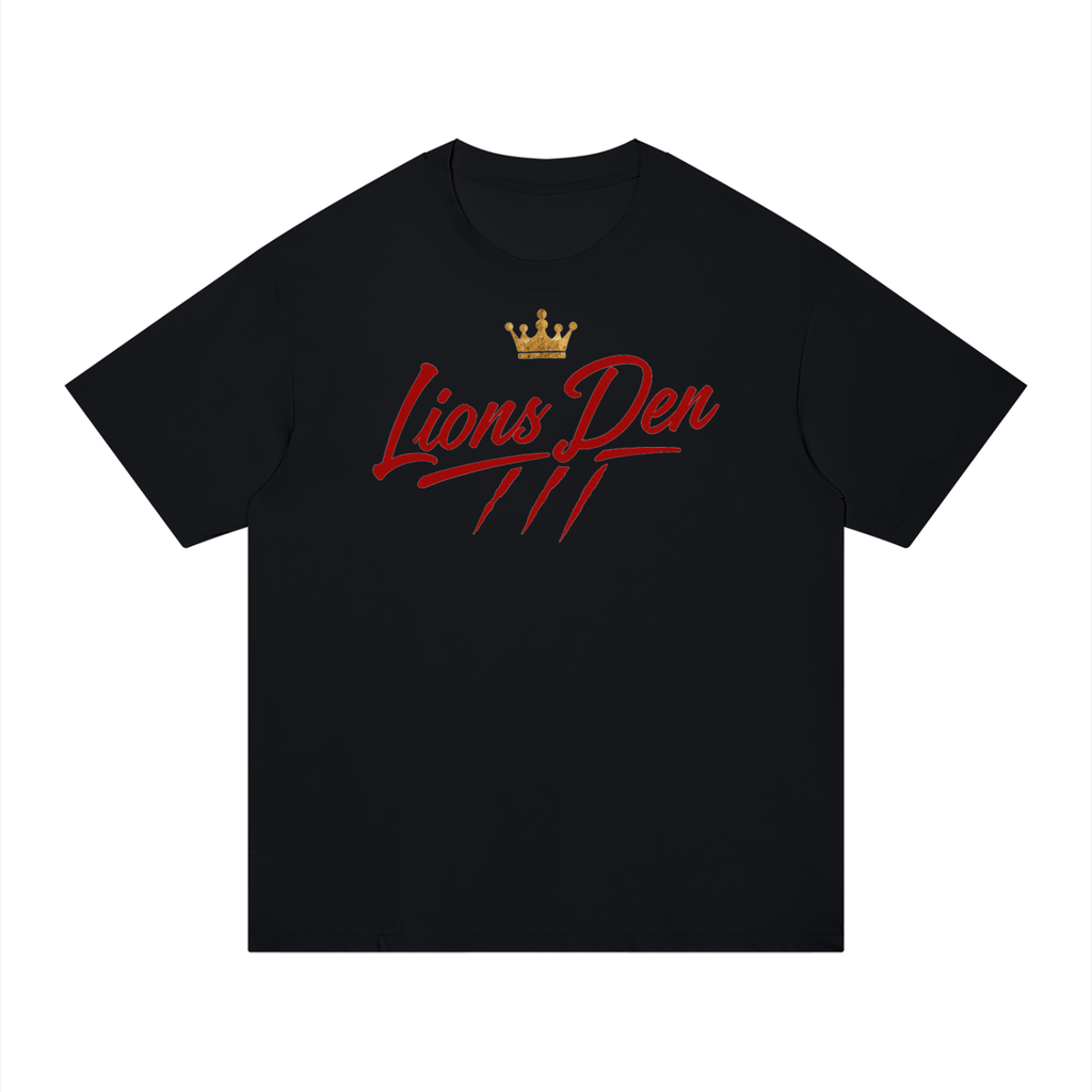 Ruby Lions Den Script Classic-Fit Cotton Tee