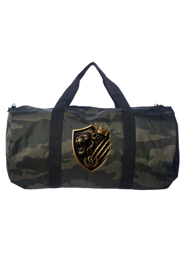 Signature Logo Day Trip Duffle Forest Camo