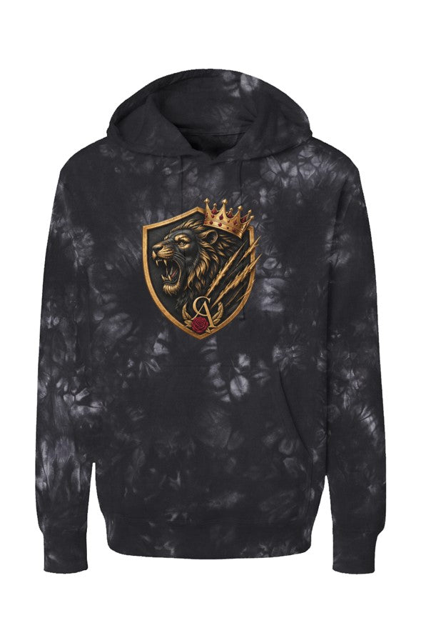 LD Tie Dye Black Hoodie