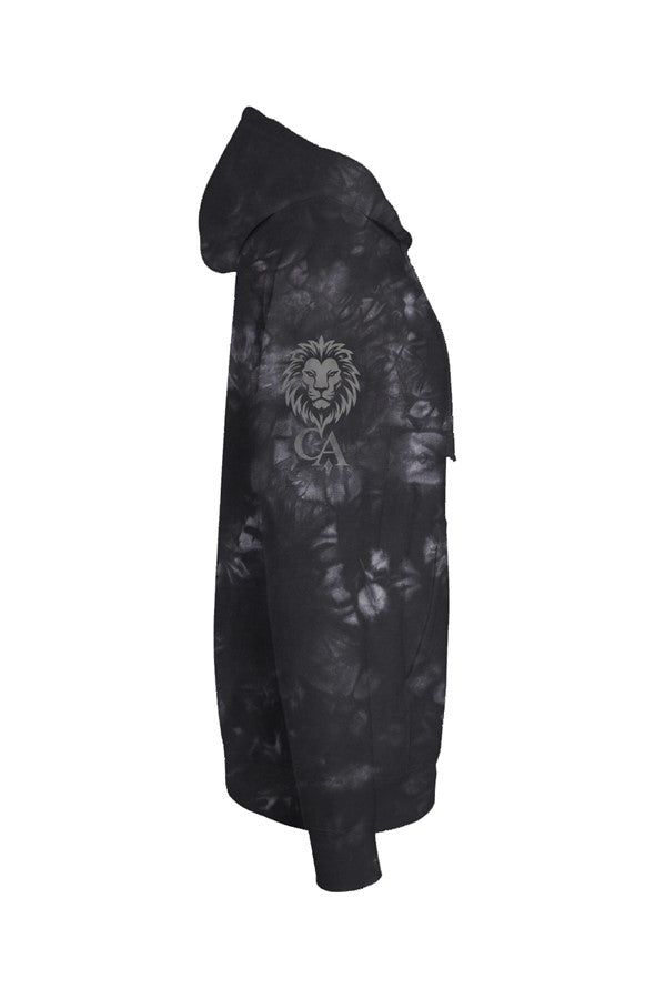 LD Tie Dye Black Hoodie