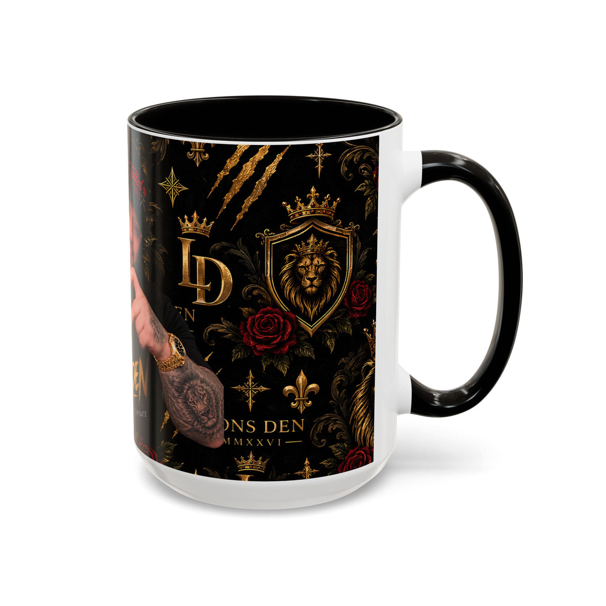 Chris Loves You Accent Coffee Mug