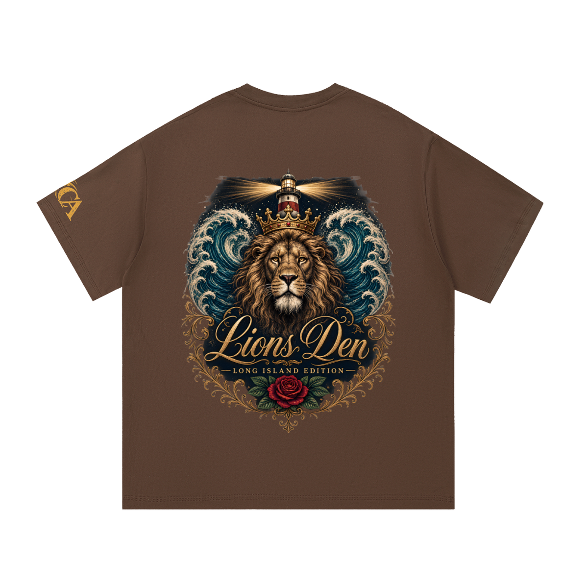 Royal Sunburst Crest Essential Cotton Tee