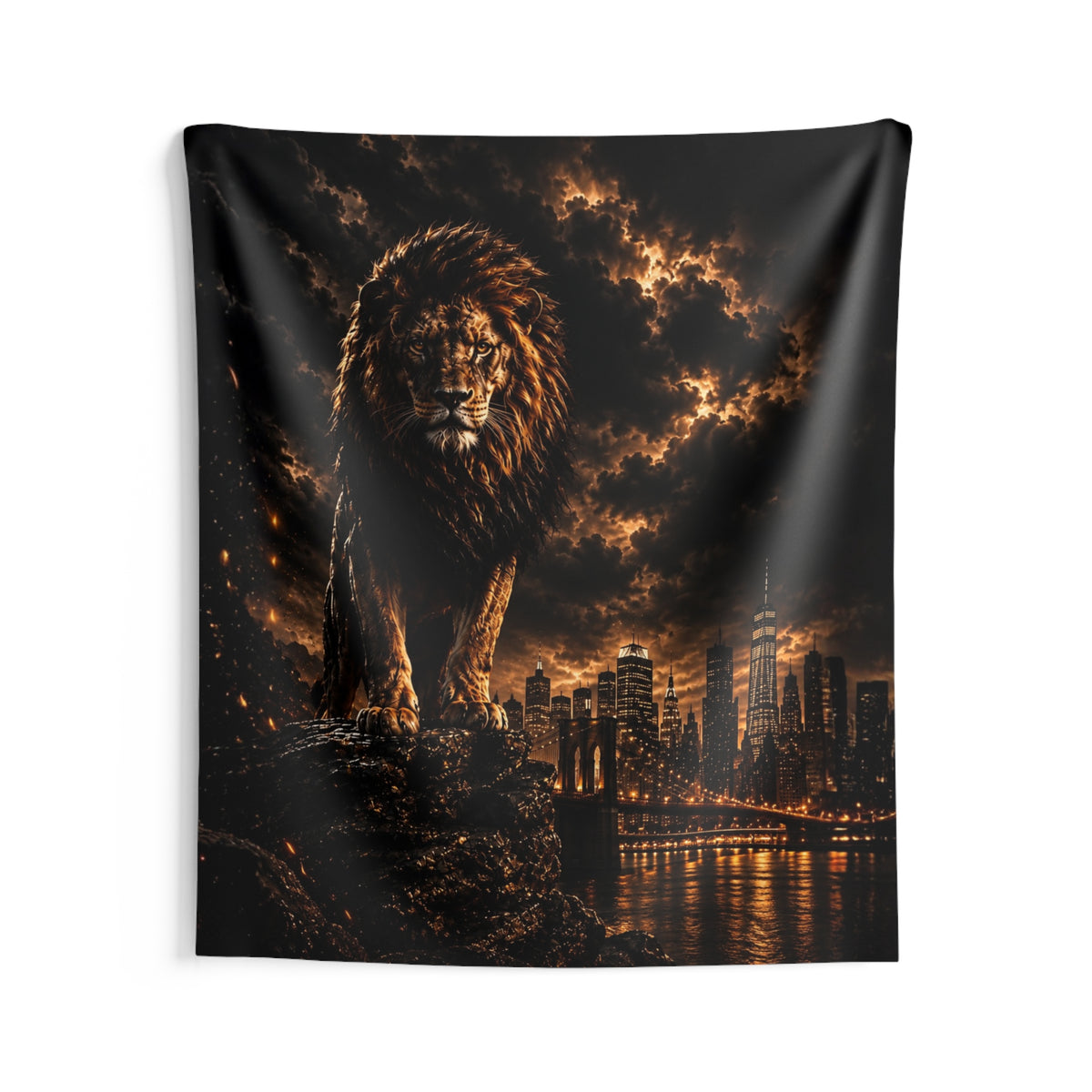 King of the City Stream Backdrop