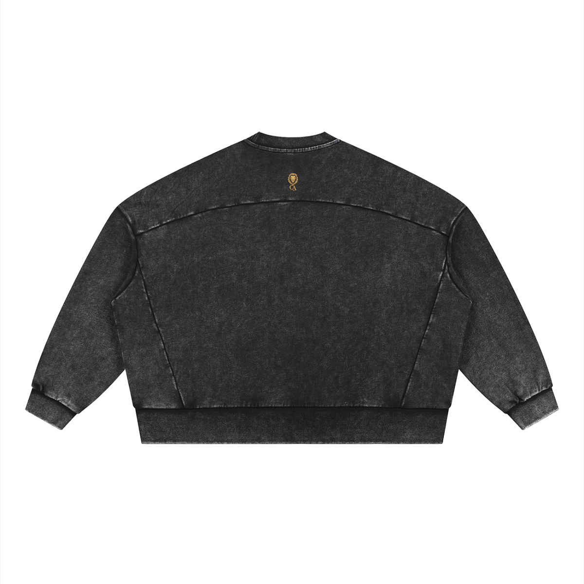 IKYF Lion Mineral-Wash Boxy Sweatshirt