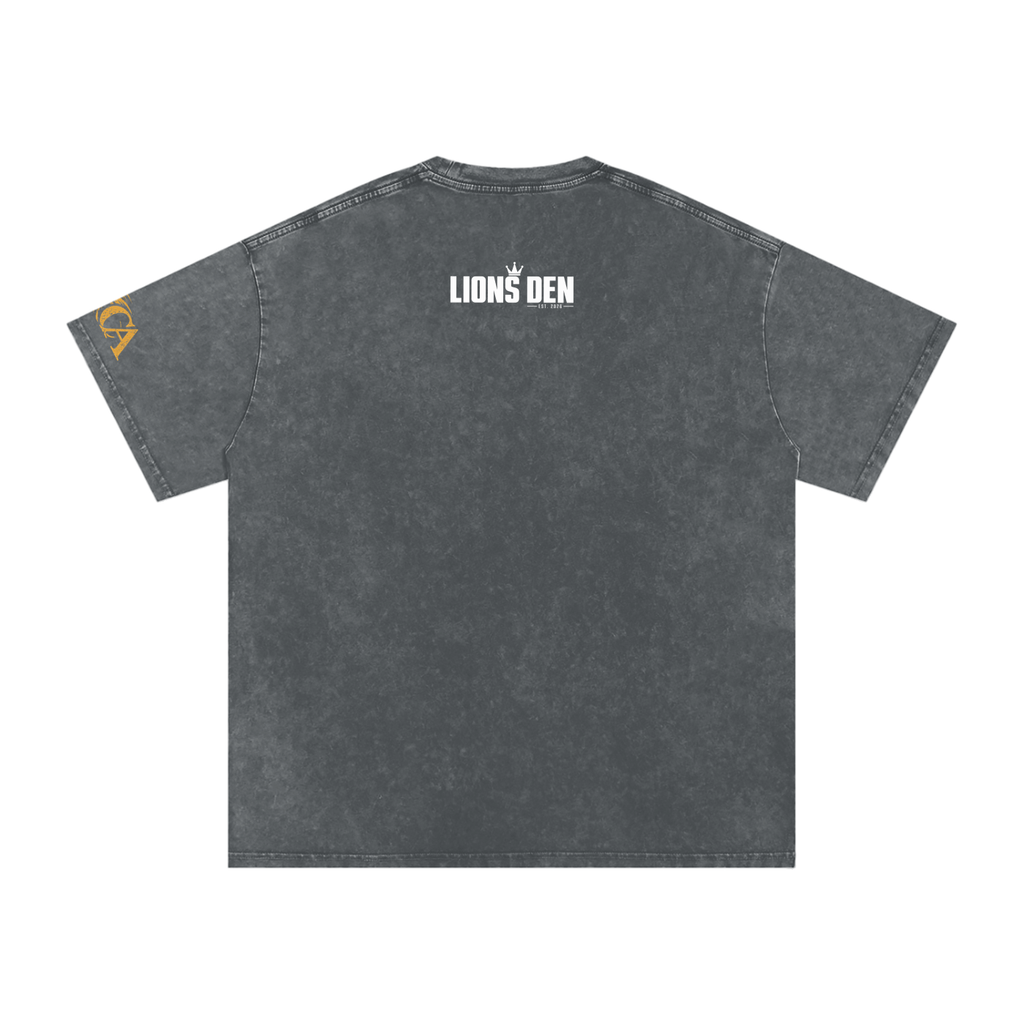 Pride Manifesto Lion Snow-Wash Oversized Tee
