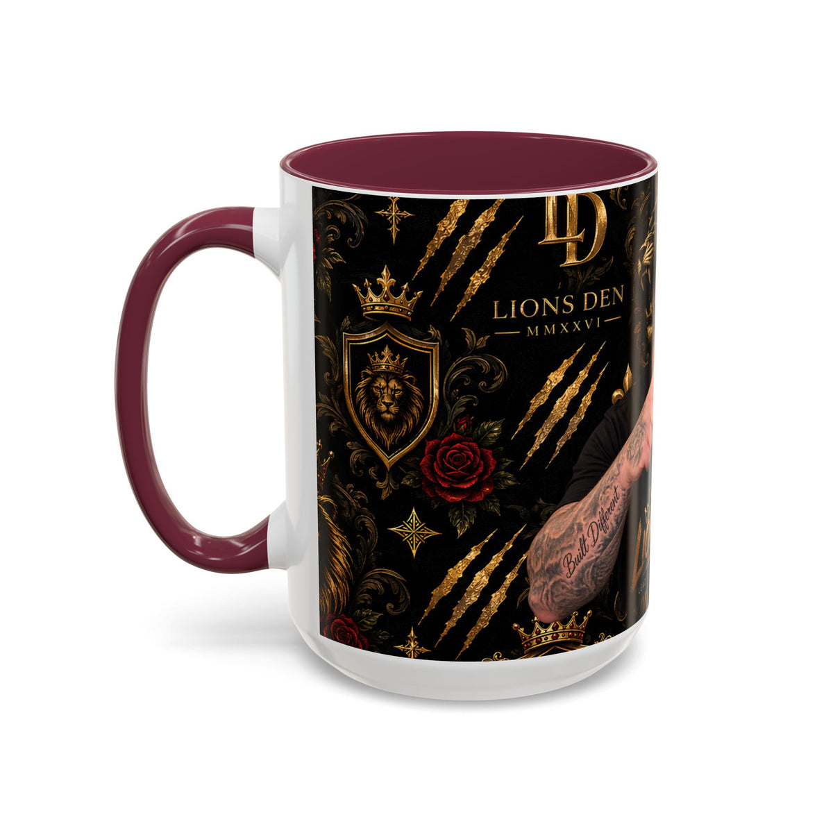Chris Loves You Accent Coffee Mug