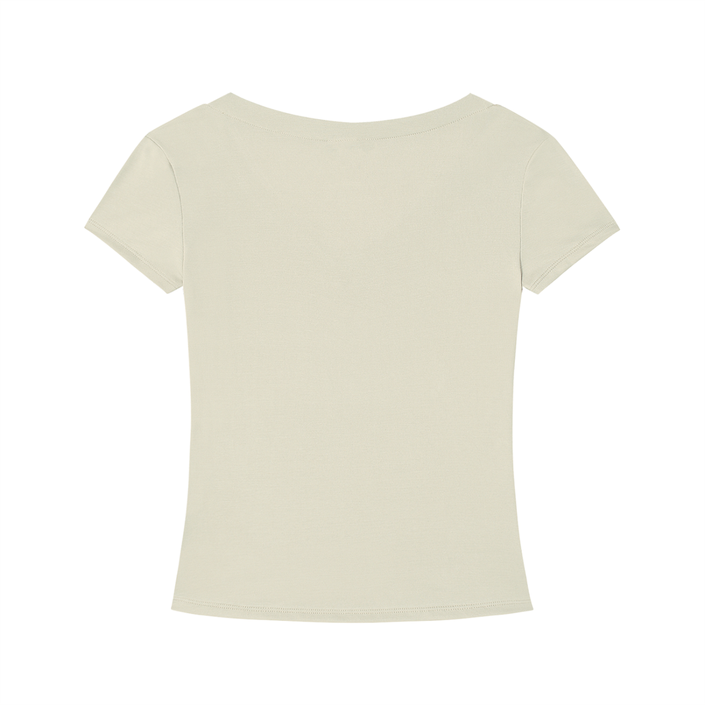 The Den Crown Tencel Slim-Fit V-Neck Tee