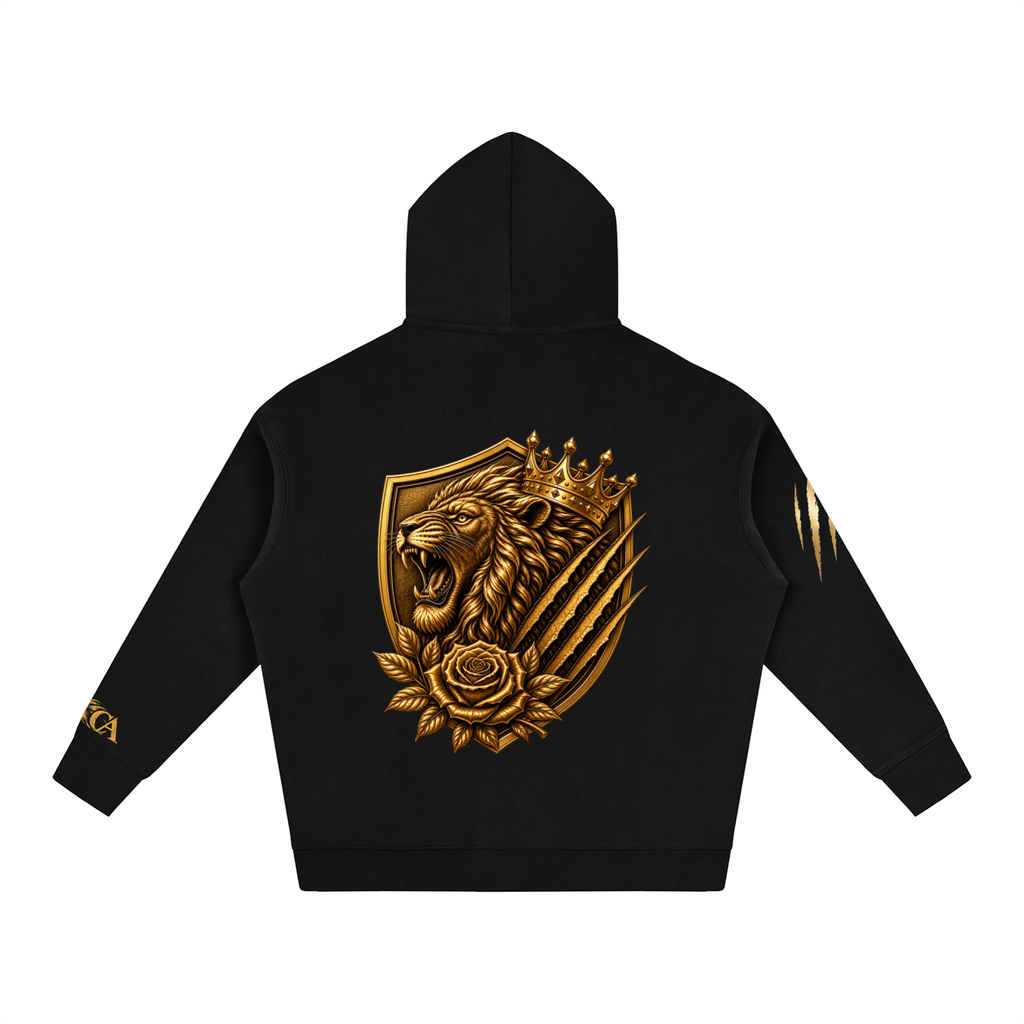 Crowned Lion Collegiate Oversized Fleece Hoodie