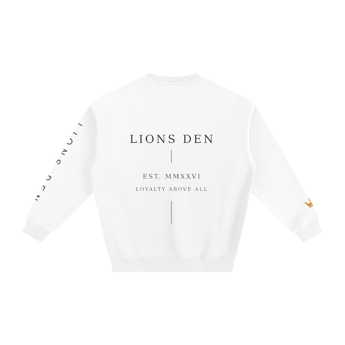 Loyalty Above All Linework Fleece Crewneck