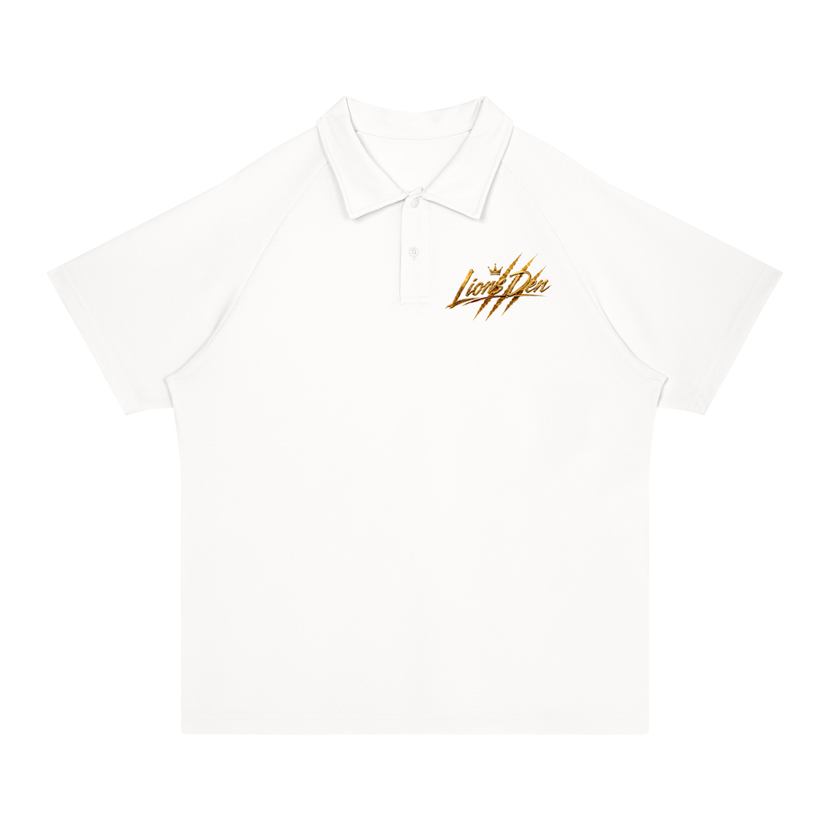 Lions Den Script Claw Classic Polo