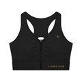 LD MMXXVI Cropped Zip Yoga Bra