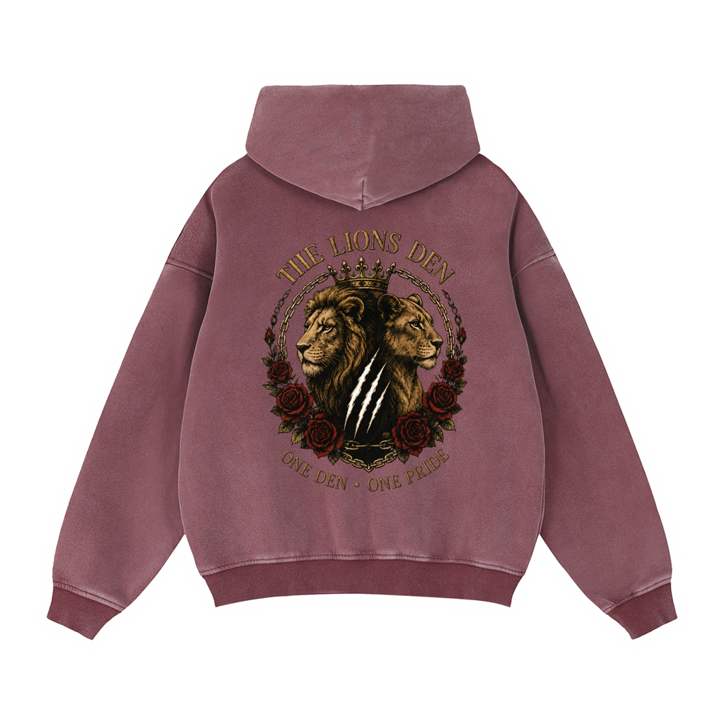 One Den One Pride Snow-Wash Zip Hoodie