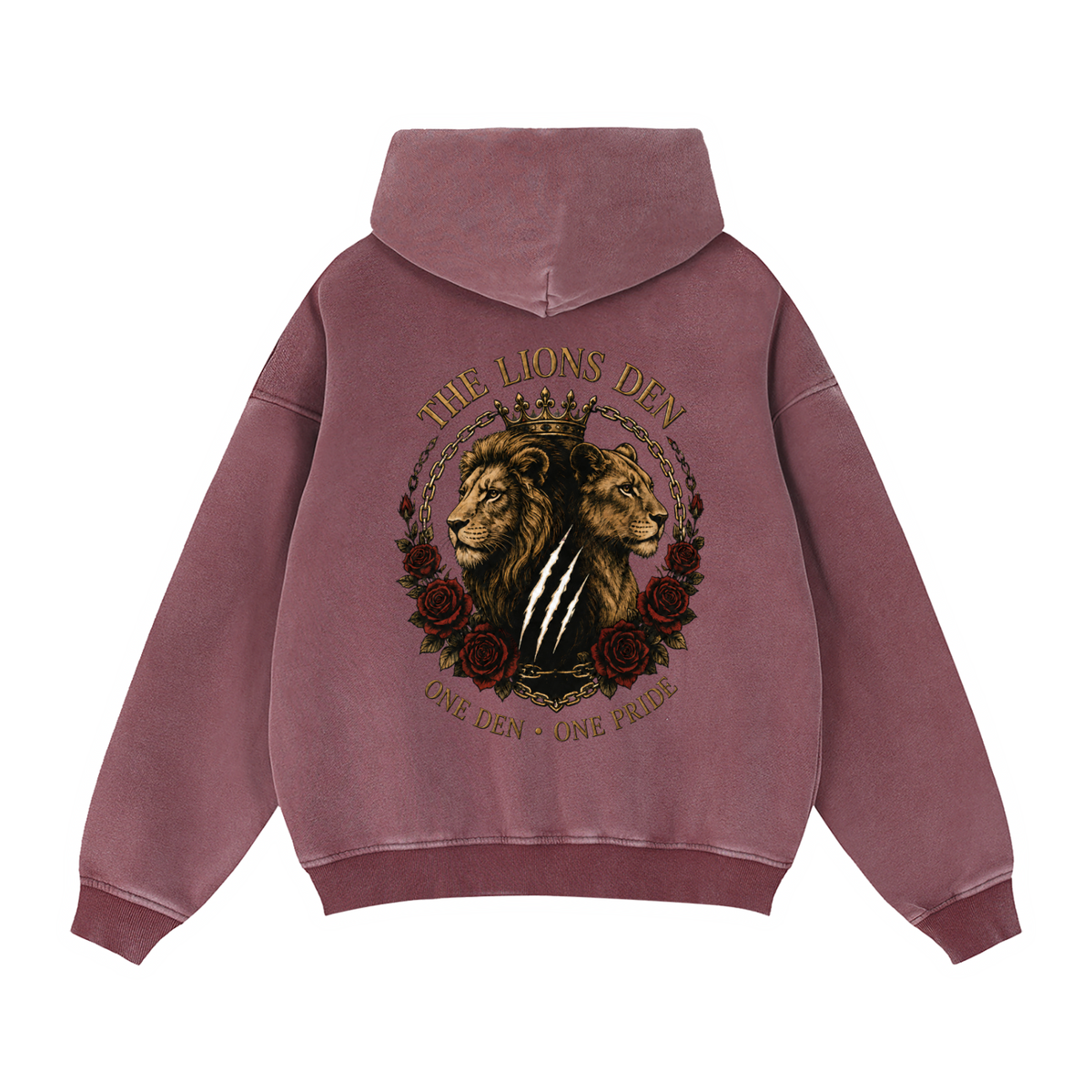 One Den One Pride Snow-Wash Zip Hoodie