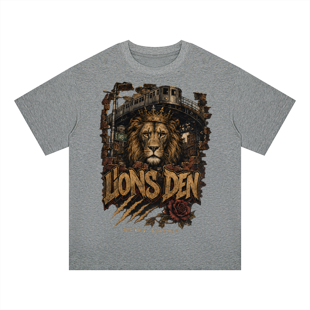 Roar of the Den Oversized Drop-Shoulder Tee