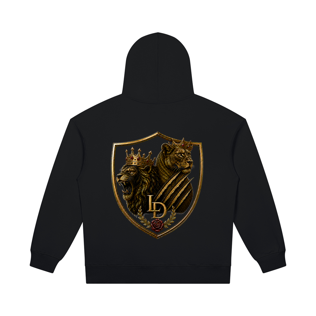 Twin Lion Scratch Shield Heavyweight Hoodie