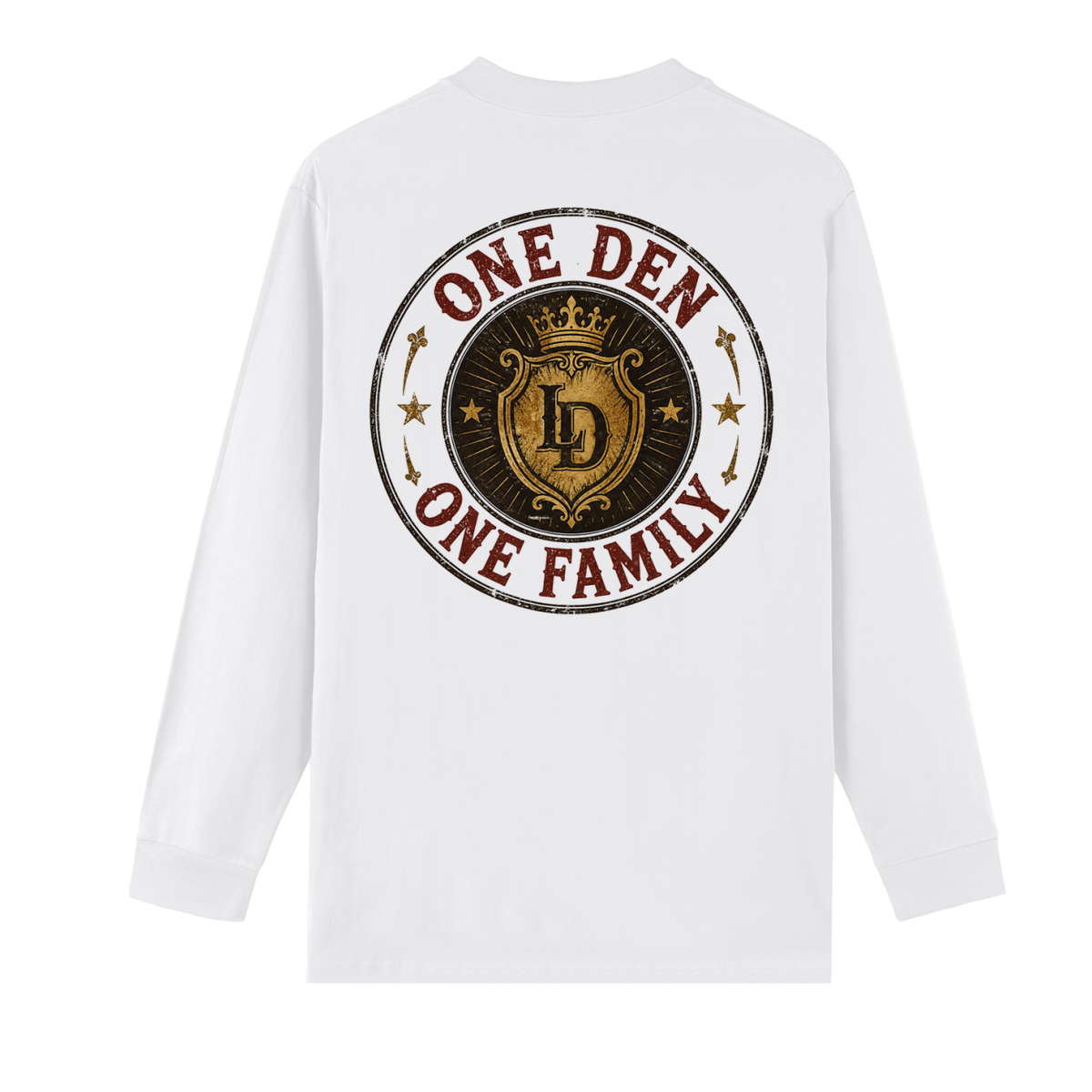 One Den One Family Drop-Shoulder Long-Sleeve Tee