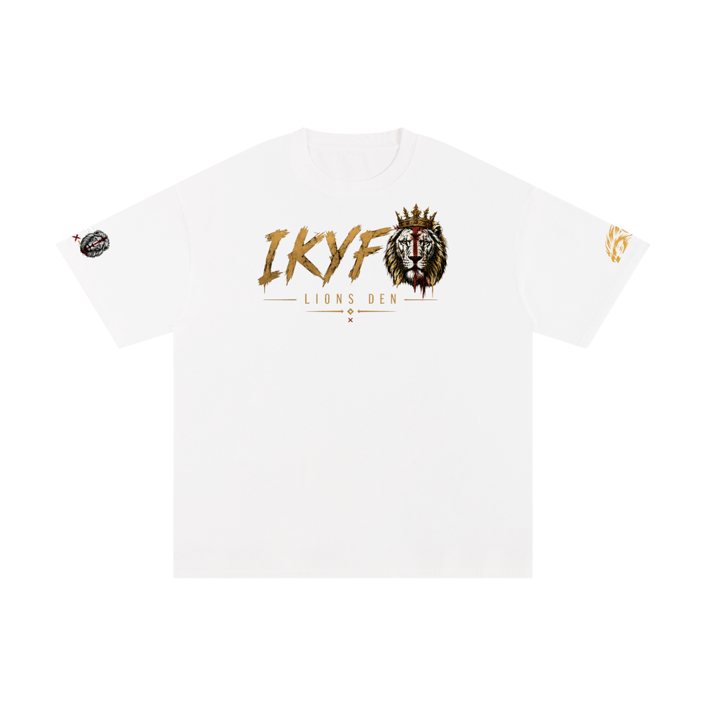 IKYF Lion White Pure Cotton Tee