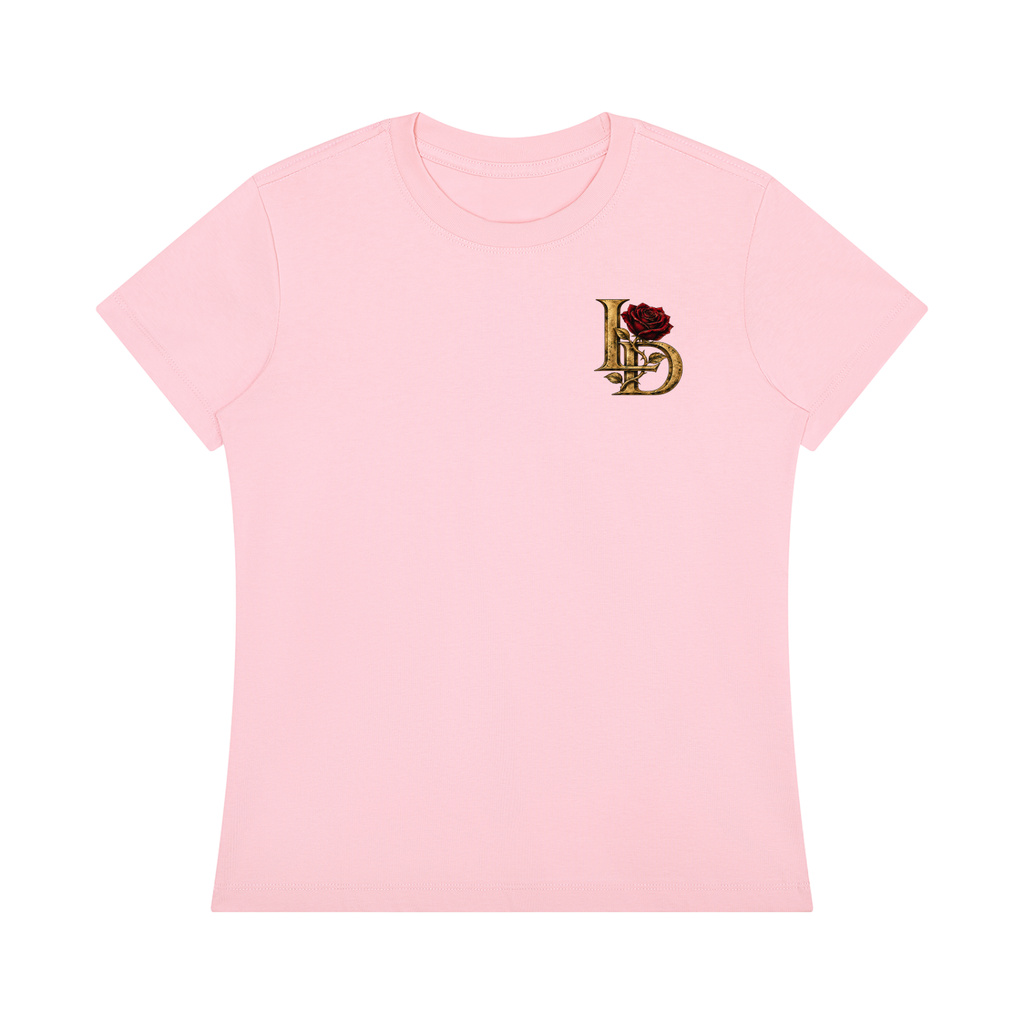 LD Rose Women’s Regular-Fit Crewneck Tee