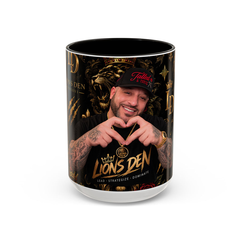 Chris Loves You Accent Coffee Mug