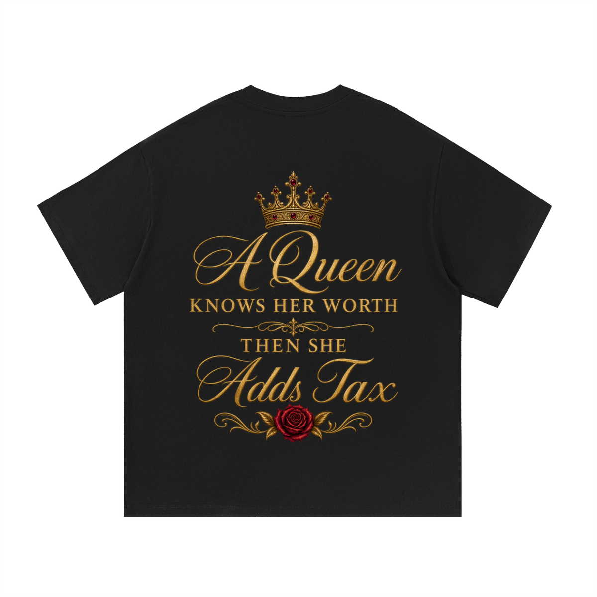 Crowned Rose Essential Cotton Tee