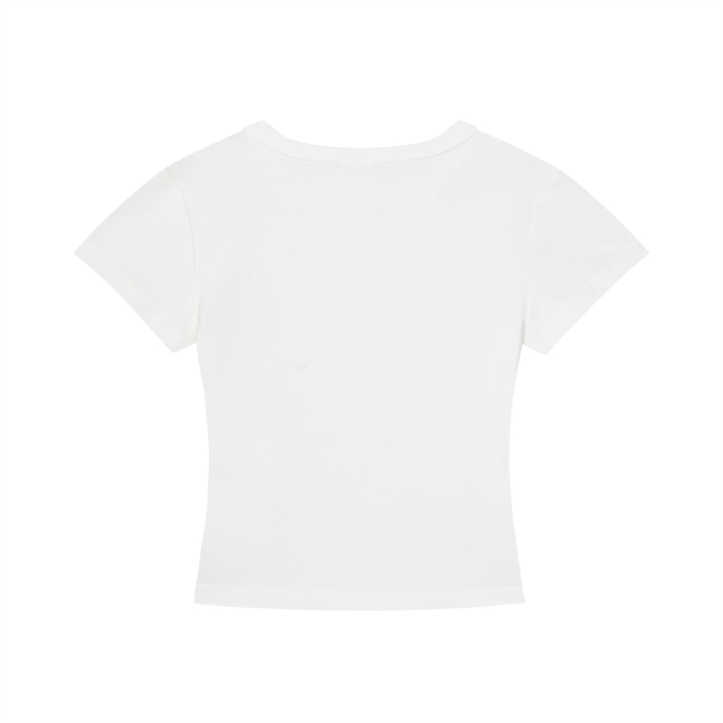 Crowned Lioness NYC Rose Cropped Tee
