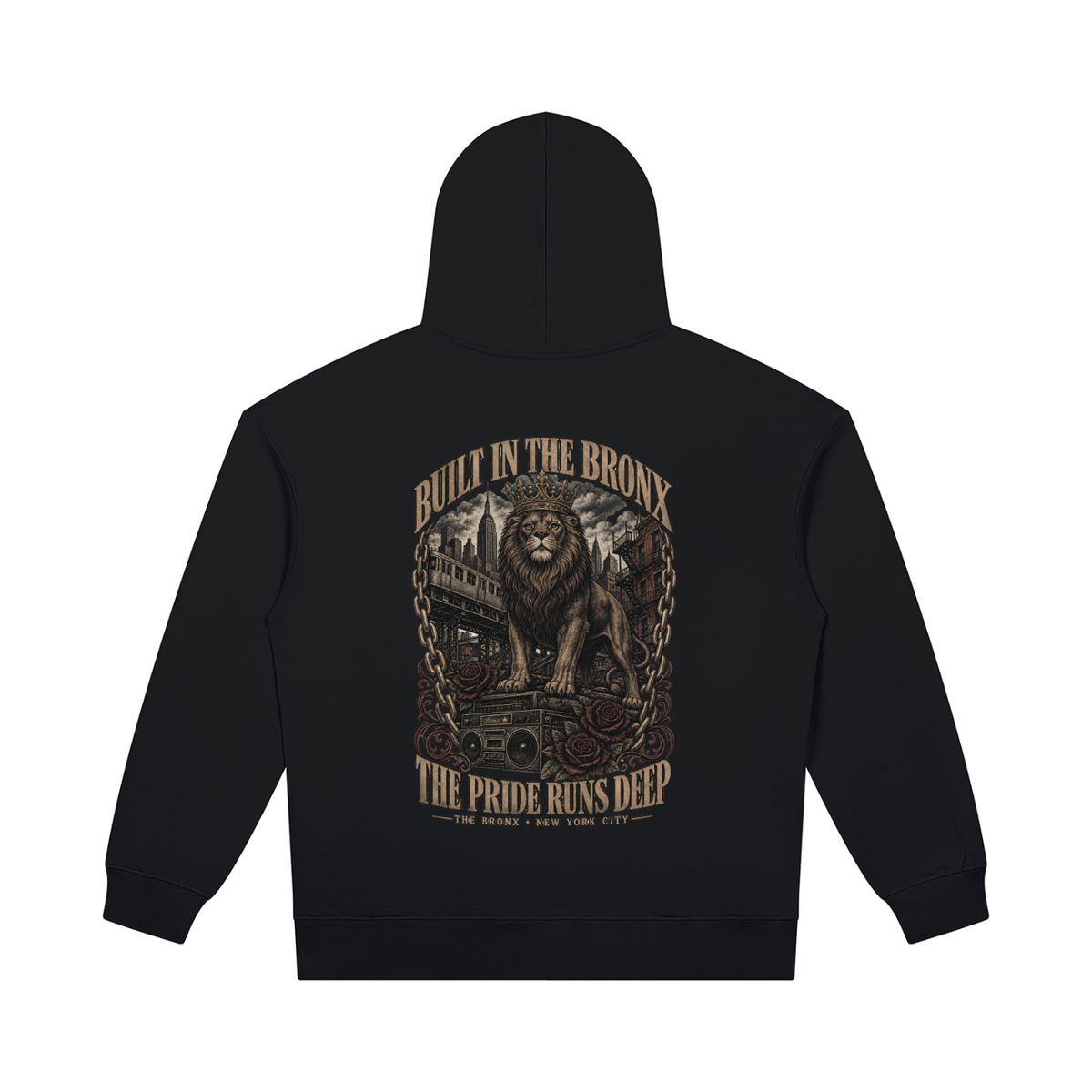 Lions Den Script Heavyweight Pullover Hoodie
