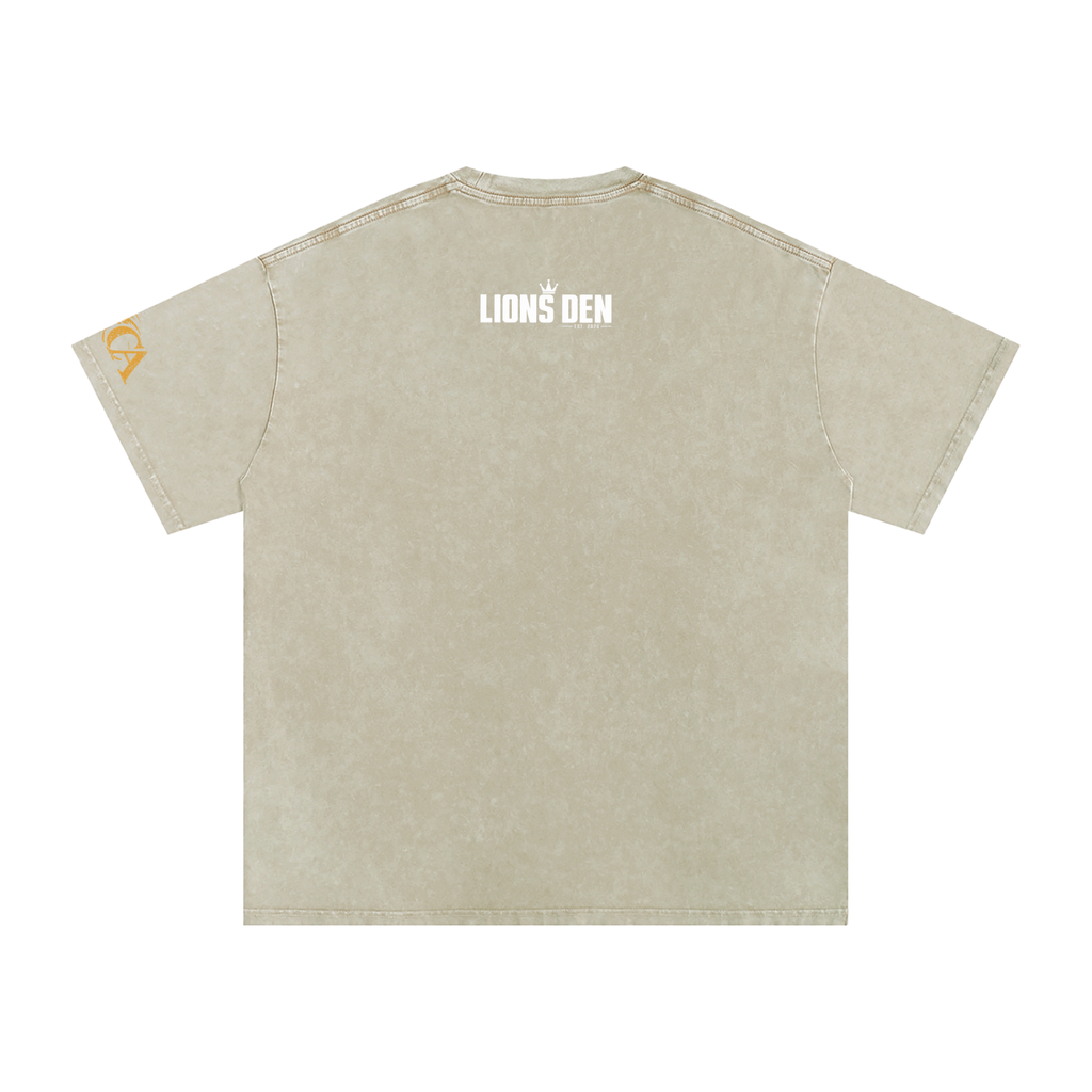 Pride Manifesto Lion Snow-Wash Oversized Tee