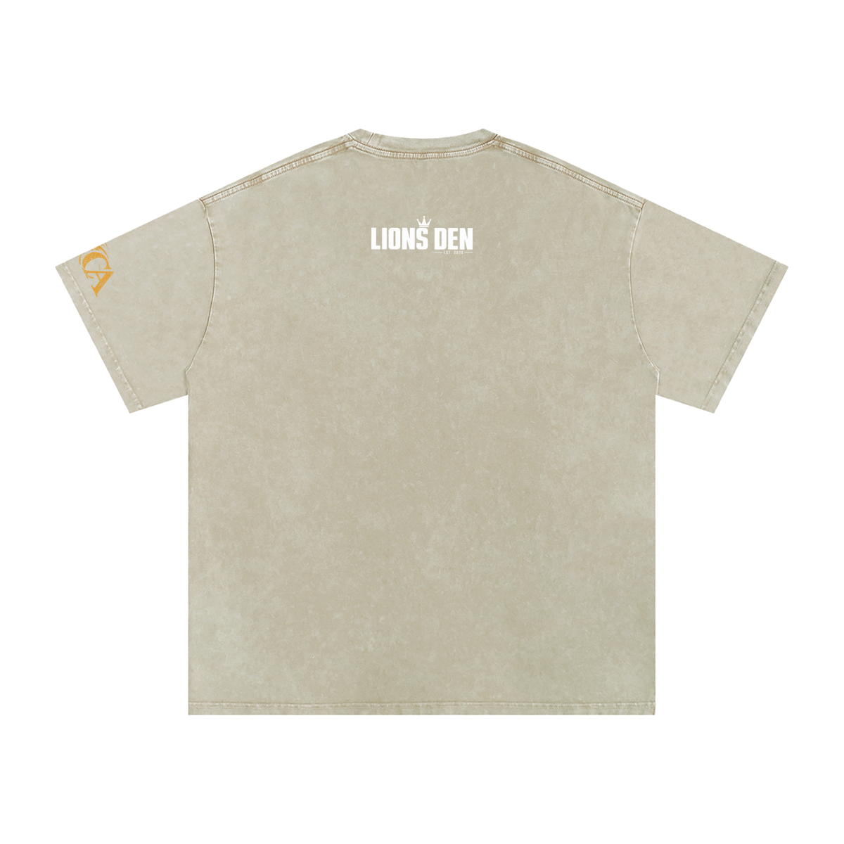 Pride Manifesto Lion Snow-Wash Oversized Tee