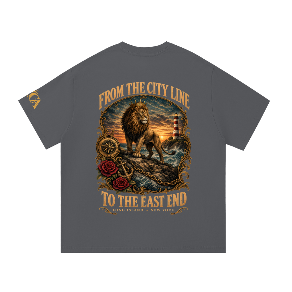 From the City Line to the East End Oversized Tee