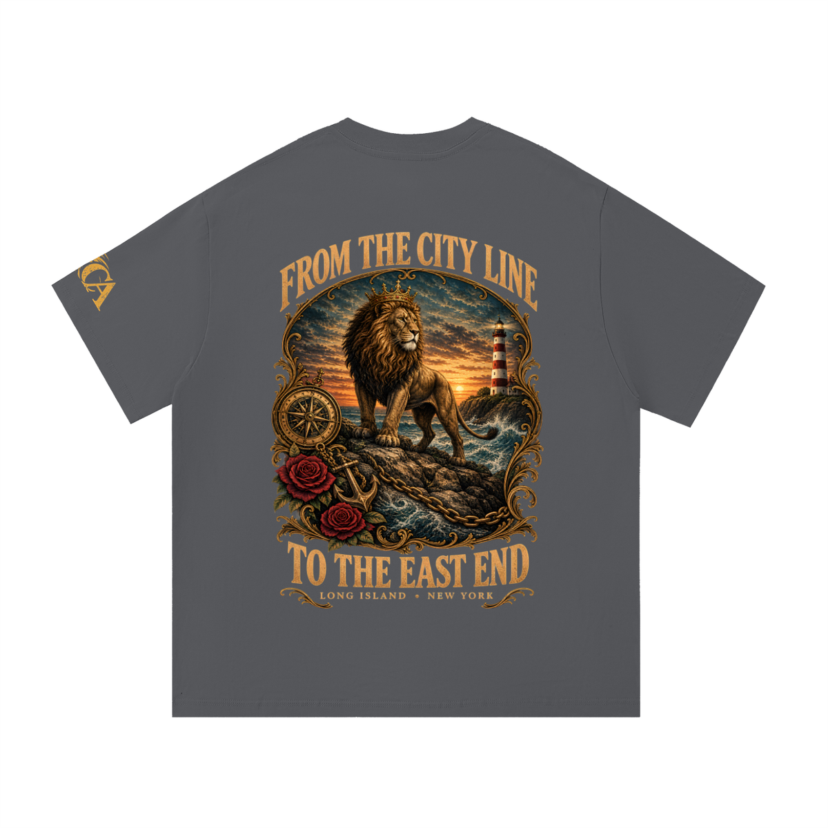 From the City Line to the East End Oversized Tee