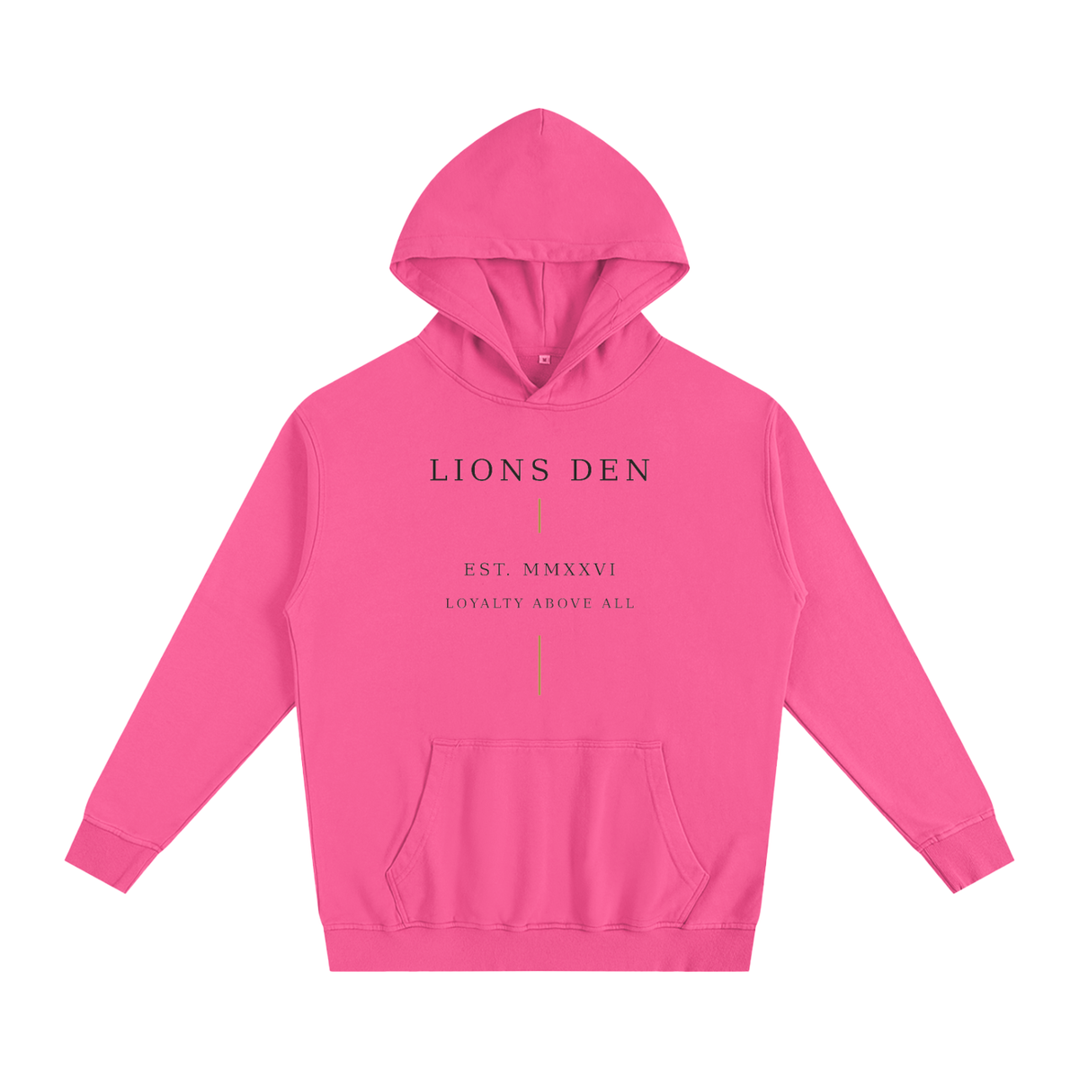 Loyalty Line Oversized Essential Hoodie