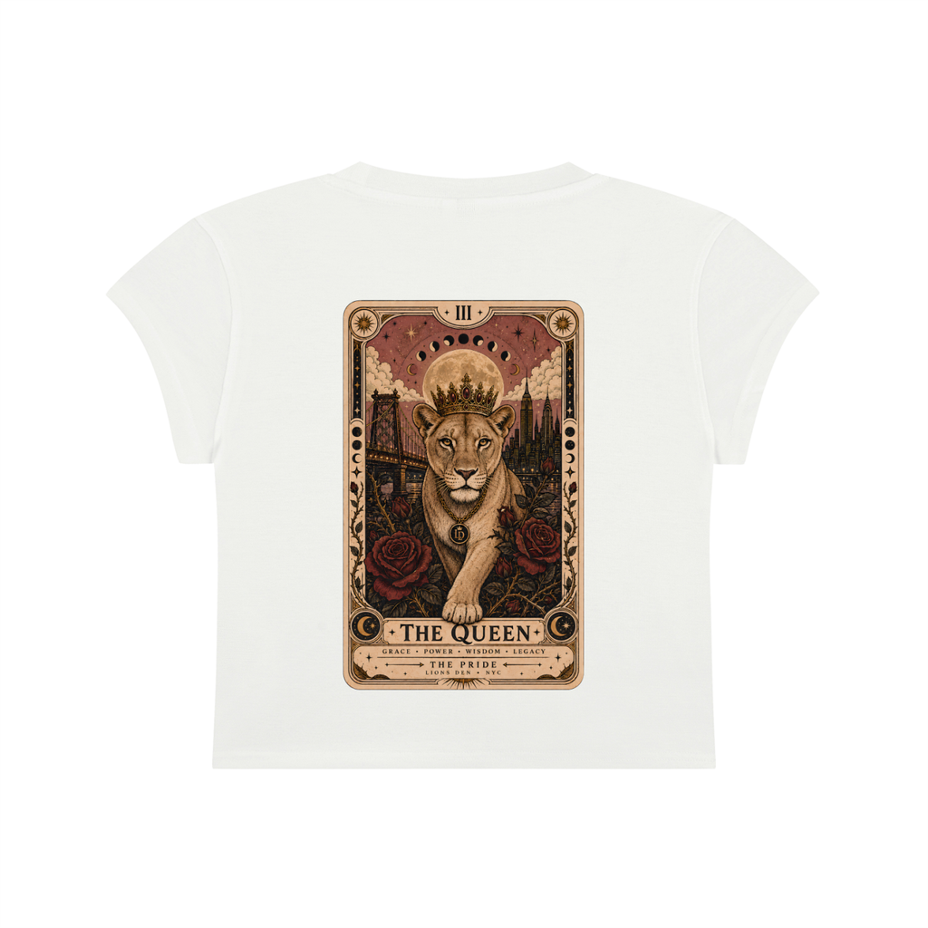 The Queen Lioness Women’s Cropped Tee
