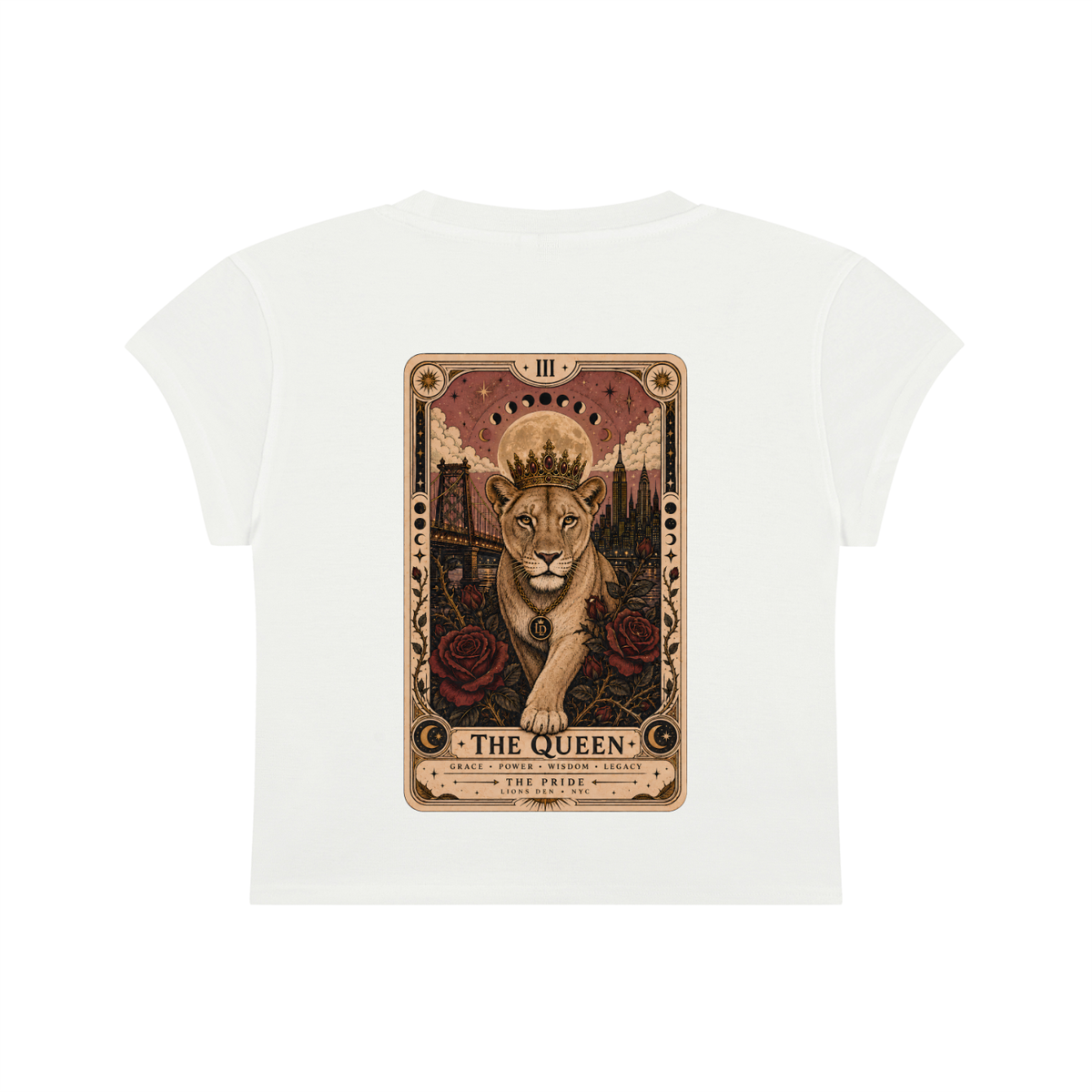 The Queen Lioness Women’s Cropped Tee