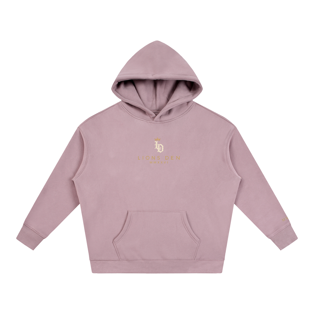 Crowned Gothic LD Oversized Fleece Hoodie