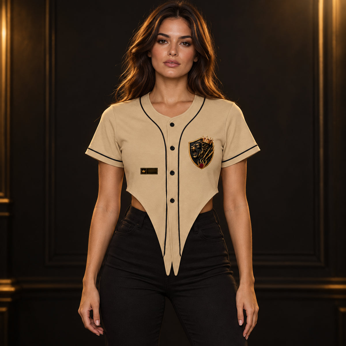 Women's Piping Baseball Jersey