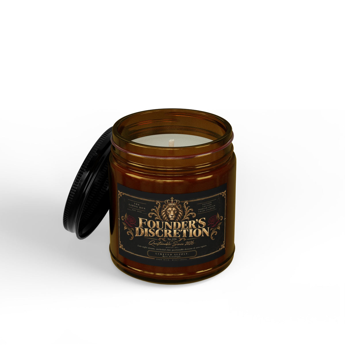 Founder’s Discretion Soy Candle