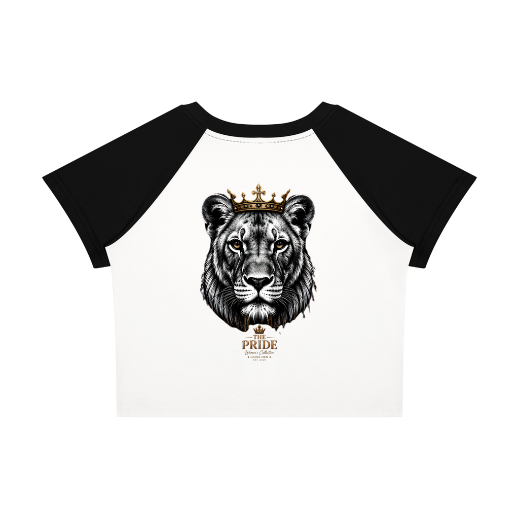 The Pride Lioness Raglan Baby Tee