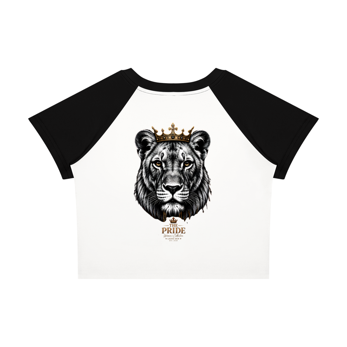 The Pride Lioness Raglan Baby Tee