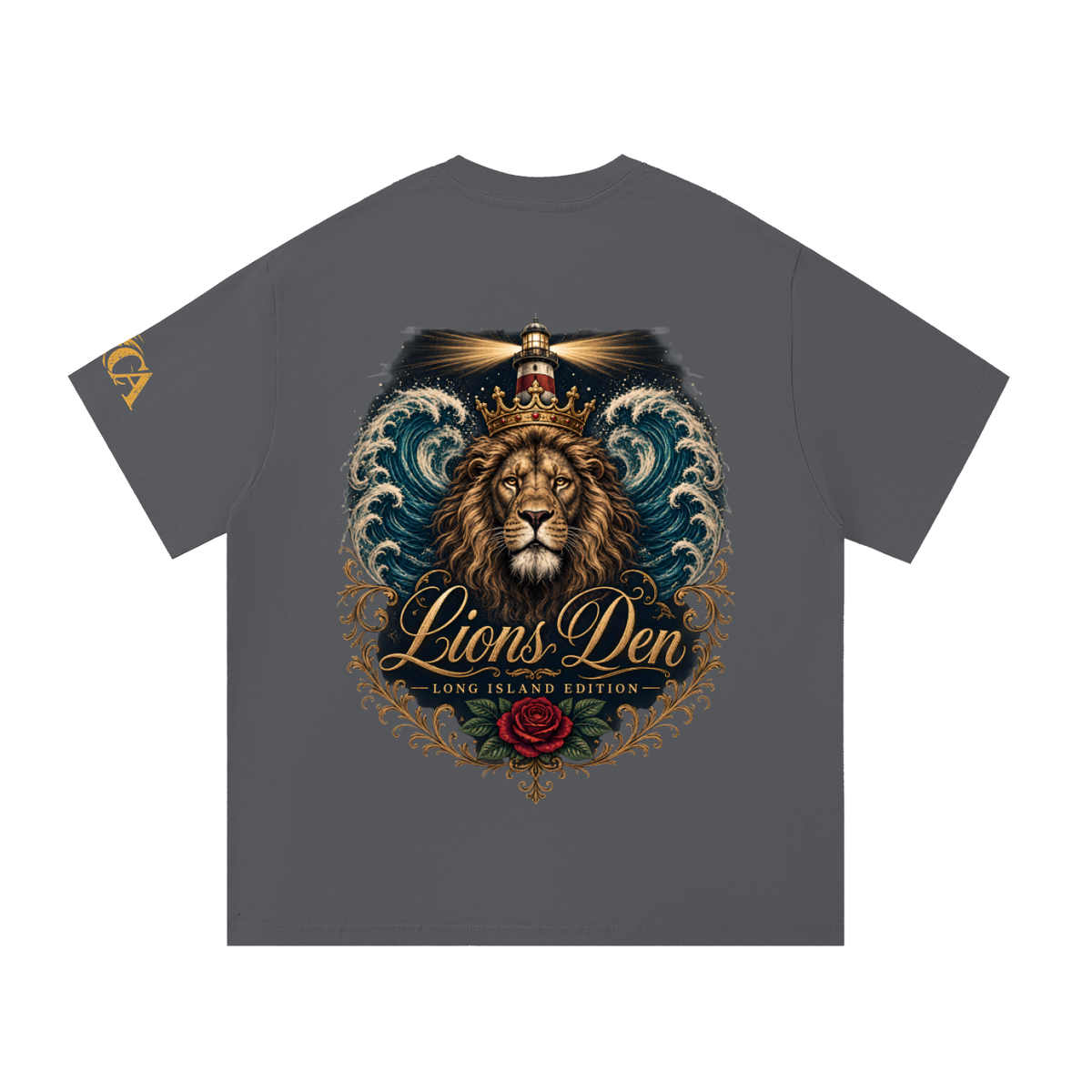 Royal Sunburst Crest Essential Cotton Tee