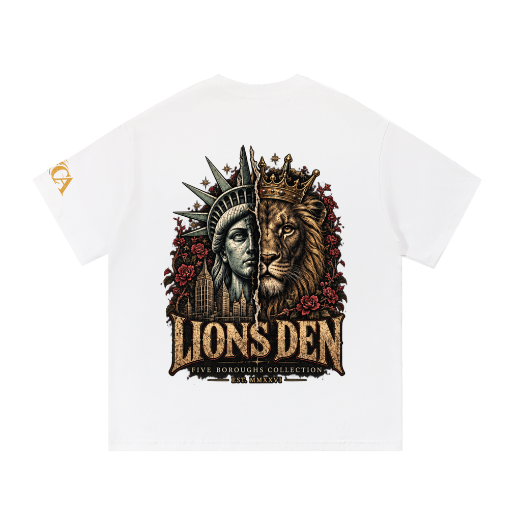 Liberty & Lion Five Boroughs Oversized Tee