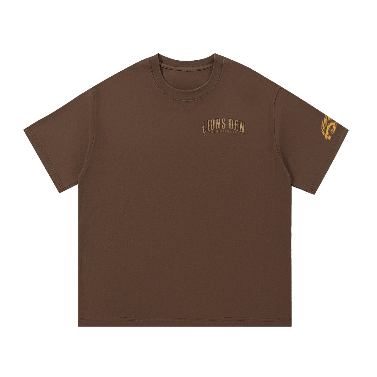 Lions Den Serif Essential Cotton Tee