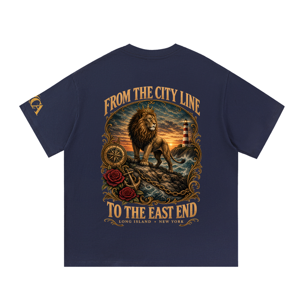 From the City Line to the East End Oversized Tee