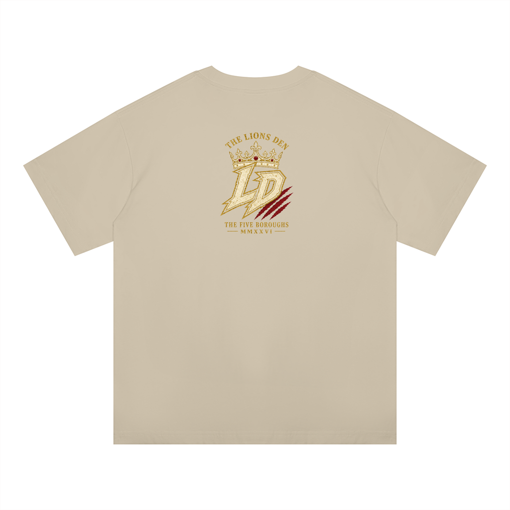 Roar of the Den Oversized Drop-Shoulder Tee
